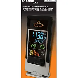 Метеостанція Technoline WS6502 Black/Silver (WS6502) - мініатюра 4