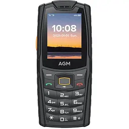 Мобільний телефон AGM M6 Black (+Док станція) Global