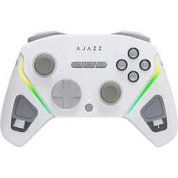 Бездротовий геймпад Ajazz GP100 RGB білий (GP100-W)