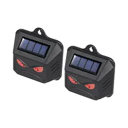 Відлякувачі тварин "Нічний захист" BaseTech 2 штуки Solar Repeller With Flashing - мініатюра 2