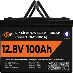 Джерело безперебійного живлення [ДБЖ] LogicPower LPE-B-PSW-1500VA + LiFePO4 батарея 12.8V-100Ah Smart BMS BT [20484] [110278] - мініатюра 7