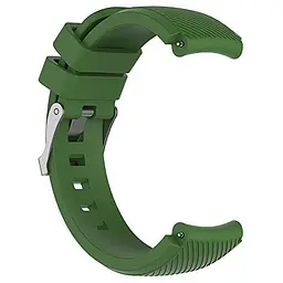 Силіконовий ремінець Primo для годинника Xiaomi Huami Amazfit SportWatch 2/Amazfit Stratos Army Green - мініатюра 3