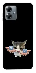 Чохол Demsky Six Seven cat для Motorola Moto G14