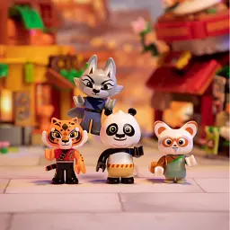 Конструктор Pantasy Kung Fu Panda Кунгфу Панда Міні Вид на вулицю - Чайна лавка Шифу (86507) - мініатюра 4