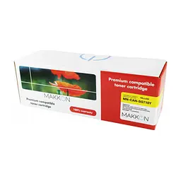 Картридж Makkon Canon 718 (SG118Y) 2.9k yellow (MN-CAN-SG718Y)