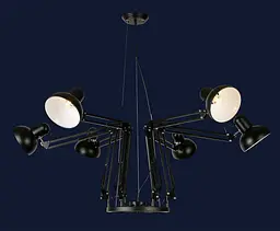Люстра павук Levistella 75990290-6 BK - мініатюра 2