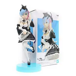 Фігурка Banpresto Рем Re Zero Рем Життя в альтернативному світі з нуля з котами 22.0 см WST anime RZ 22.114 - мініатюра 2