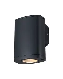 Вуличний світильник Kanlux 38880 ZEVI GU10 1x10 IP54 чорний
