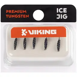 Мормишка вольфрамова Viking Fishing Shrimp 0.33g 7mm Black (5шт) - мініатюра 2