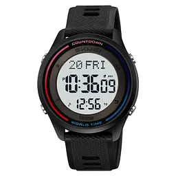 Чоловічий наручний годинник 2348BKWT Black-White Skmei acs0029988