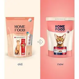 Сухий корм для кішок Home Food Grain-free hypoallergenic Suitable for exotic breeds з качкою та грушею 1.6 кг (4820235020231) - мініатюра 2