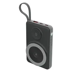Повербанк 10000mAh Choetech B695 Black QC3.0 PD3.0 бездротова зарядка смартфонів та Apple Watch (43-00131)