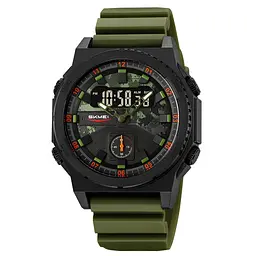 Чоловічий наручний годинник 2355AG Army Green Skmei acs0029974