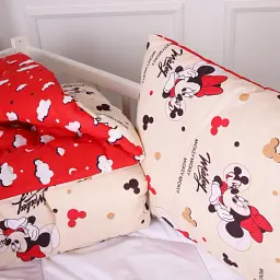 Набір дитячий MirSon зима Kids Time 20-0027 Mine mouse 110x140 см бавовна: ковдра з подушкою (2200009670985) - мініатюра 3