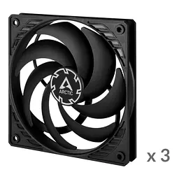 Вентилятор Arctic P12 Slim PWM PST - 3 Pack (ACFAN00275A) - мініатюра 3