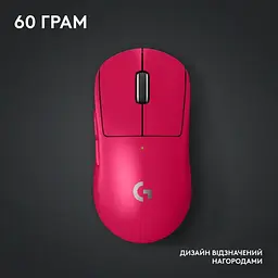 Миша Logitech G Pro X Superlight 2 Lightspeed Wireless Magenta (910-006797) - мініатюра 8