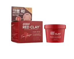 Маска глиняна для очищення пор та себорегулювання Amazon Red Clay Missha 110 г - мініатюра 2