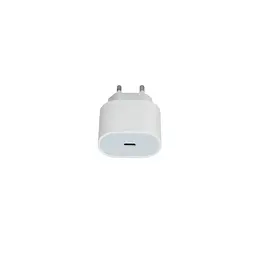 Адаптер живлення Power Adapter USB-C 20W, зарядний пристрій для телефону, білий - мініатюра 6