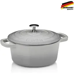 Каструля Kela Calido з кришкою 24 см, 3.8 л сіра (12606) - мініатюра 3