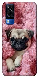 TPU чохол Demsky Мопс у ніжностях для Vivo Y51a