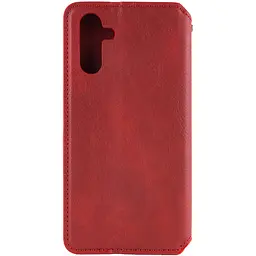 Шкіряний чохол-книжка GETMAN Cubic (PU) для Samsung Galaxy A14 4G/5G Червоний - мініатюра 2