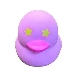 Дитячий антистрес "Крутий заміс - I'm Ducky XL" MonsterGum AS25003 Рожевий
