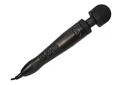 Вібромасажер DOXY Die Cast 3 Matt Black, дуже потужний, живлення 220В, металевий корпус