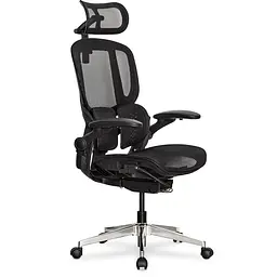 Крісло Mealux S202 Air Black (HF-S202 M/B)