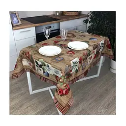 Скатертина Прованс Wooden 140х134 см (4823093435971) - мініатюра 5