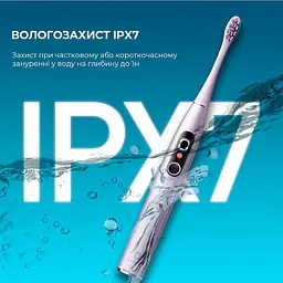 Електрична зубна щітка Oclean X Pro Digital Electric Toothbrush Purple - мініатюра 2