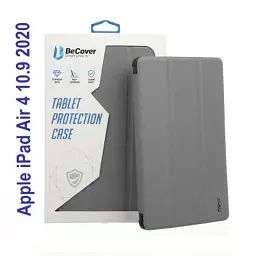 Чохол до планшета BeCover Soft Edge Pencil mount Apple iPad Air 4 10.9 2020/2021 Gray (706820)