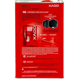 Моторна олива XADO 5W-30 A5/B5 Red Boost синтетична 4 л - мініатюра 3