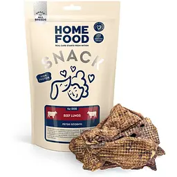 Ласощі для собак Home Food легені яловичі в'ялені 80 г