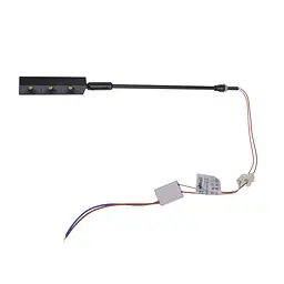 Підсвітка світлодіодна настінна врізна AL-543/3*1W NW LED BK - мініатюра 2