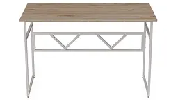 Комп'ютерний стіл Ferrum-decor Раян 75x120x60 білий ДСП Дуб Артізан 16мм (FRD-101134) - мініатюра 5