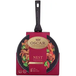 Сковорода Oscar Nest, з кришкою, 22 см (OSR-1102-20) - мініатюра 5