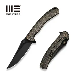 Ніж складаний туристичний Weknife Dracarys, (9.1 см) Böhler M390 / титан 6AL4V бронзовий/чорний - мініатюра 10