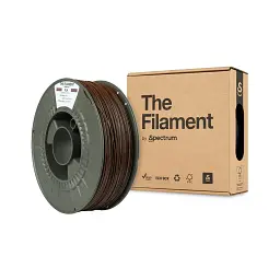 Пластик для 3D-принтера The Filament PLA 1.75mm 1kg BISON BROWN (TF-24010) - мініатюра 3