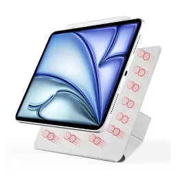 Чохол до планшета BeCover Ultra Slim Origami Magnetic Apple iPad Mini 6 2021 Gray (712944) - мініатюра 6