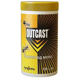 Гранули від мурах Outcast, 100 гр, Syngenta