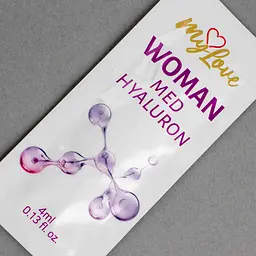 Інтимний гель-лубрикант MyLove Woman Med Hyaluron 4 мл - мініатюра 3