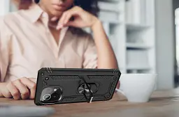 Панель BeCover Military для Xiaomi Mi 11 Lite / Mi 11 Lite 5G / 11 Lite 5G NE Black (706642) - мініатюра 4