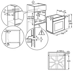 Електричний духовий шафа Electrolux EOC6P77H (7031352) - мініатюра 6