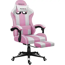 Комп'ютерне крісло Huzaro Force 4.7 Pink тканина