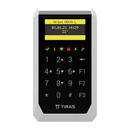 Клавіатура Tiras K-PAD OLED+ Black з OLED-дисплеєм та вбудованим зчитувачем NFC/Mifare (21-00068) - мініатюра 5