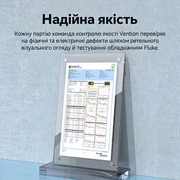 Кутовий патч-корд Ethernet Vention 1 м мережевий кабель RJ45 штекер прямий і RJ45 штекер із вигином угору 90° Cat.6 UTP до 1000 Мбіт/с позолочені контакти жили 26 AWG чорний (IBVBF) - мініатюра 15