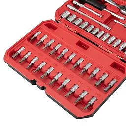 Набір інструментів 1/4" 48 од. Intertool ET-9048 У кейсі - мініатюра 2