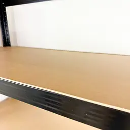 Стелаж 4P StrongShelf 180X90X40см чорний навантаження 175кг/полицю - мініатюра 11