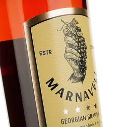 Бренді Marnaveli 4 роки 40% 0.5 л - мініатюра 3