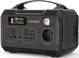 Зарядна станція Choetech BS002 300Вт (276Вт/г) QC 3.0, USB-C PD100 Вт - мініатюра 2
